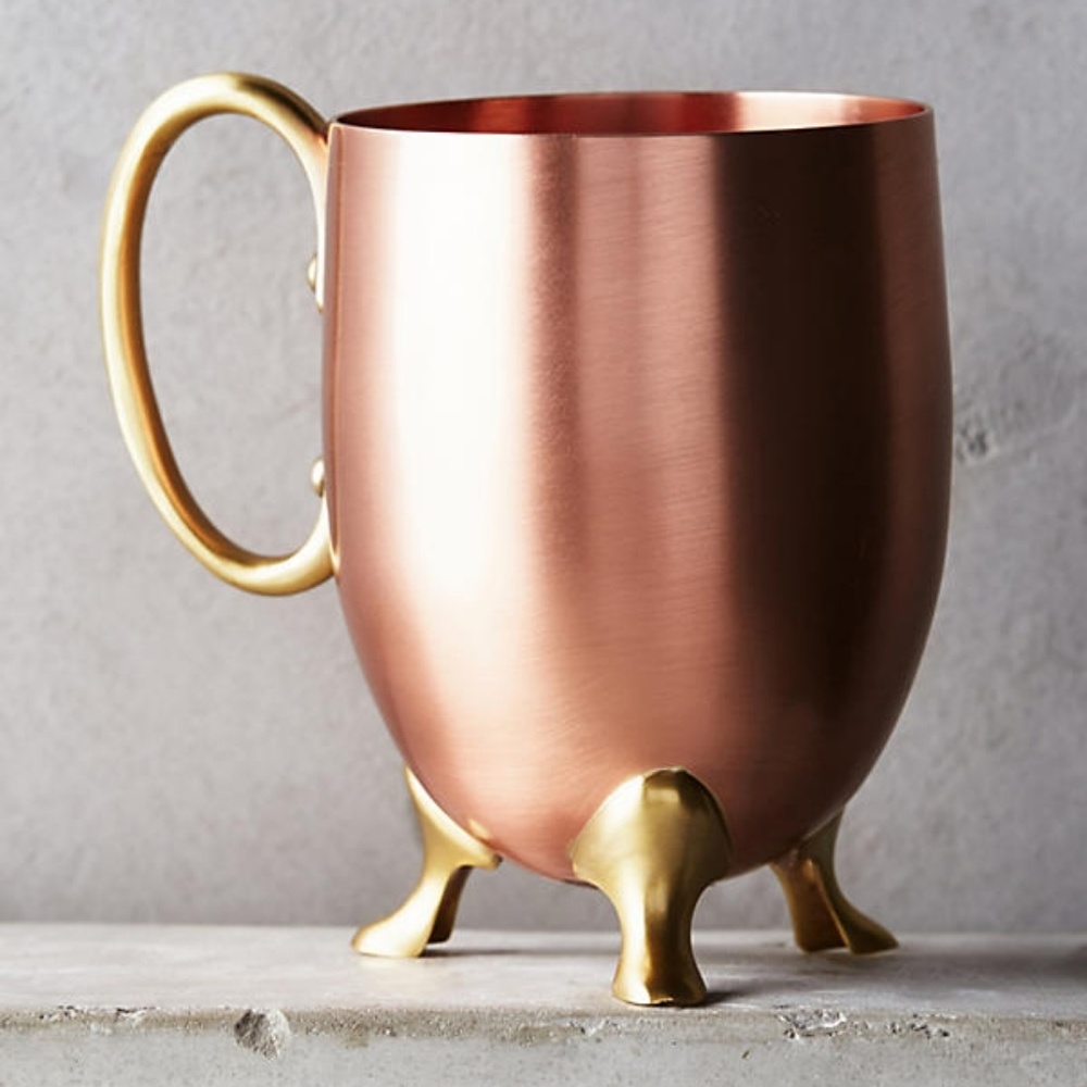 Sets of 2 Anthro Caldley Copper Moscow Mule Mug